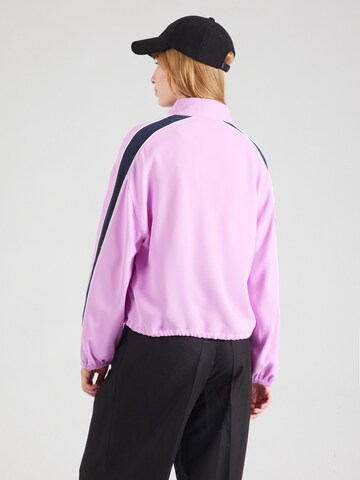 Essentiel Antwerp Zip-Up Hoodie 'Hidaho' in Purple