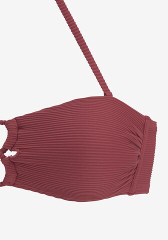 SUNSEEKER Bandeau Bikini felső - piros