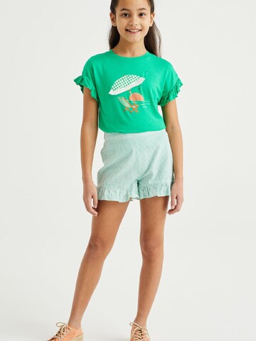 WE Fashion T-Shirt in Grün