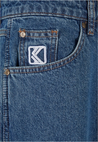 Tapered Jeans de la Karl Kani pe albastru