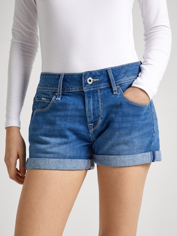 Pepe Jeans Regular Shorts in Blau