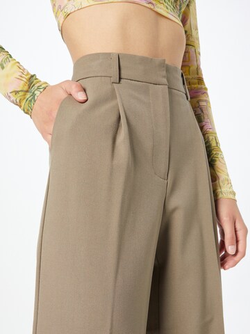 Loosefit Pantalon à plis 'Vilja' Soft Rebels en beige