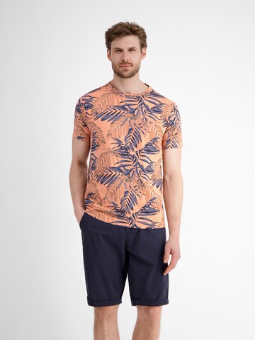 T-Shirt LERROS en orange : devant