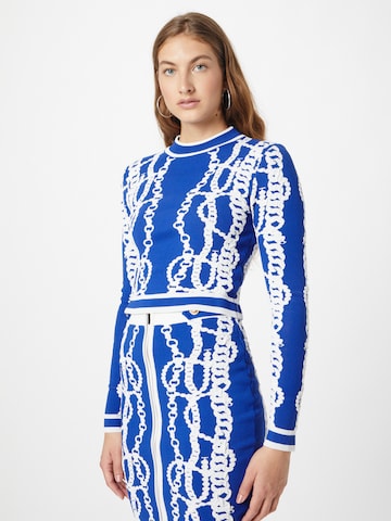 Pull-over Karen Millen en bleu : devant