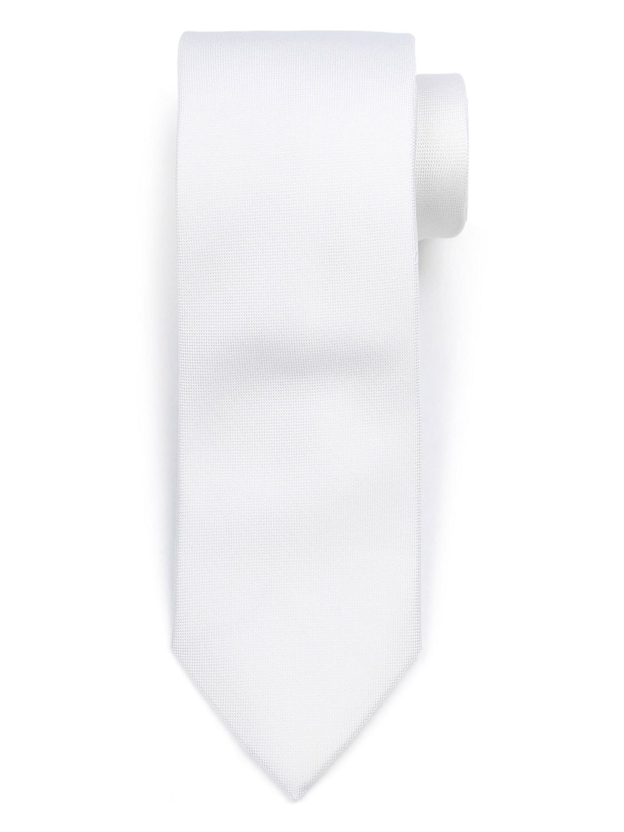 Suitable Tie in White: front