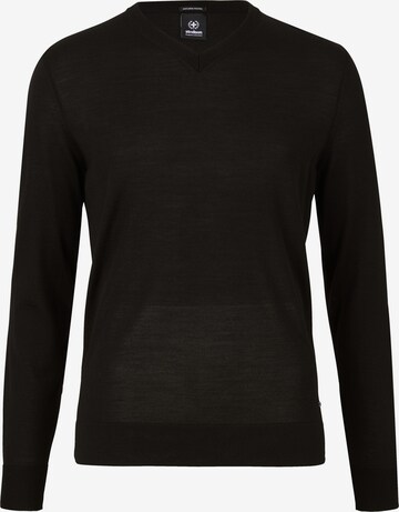 STRELLSON Sweater 'Marek' in Black: front
