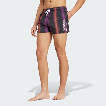 ADIDAS SPORTSWEAR Athletic Swim Trunks 'TIRO' in Black: front
