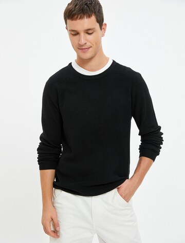 Koton Pullover in Schwarz