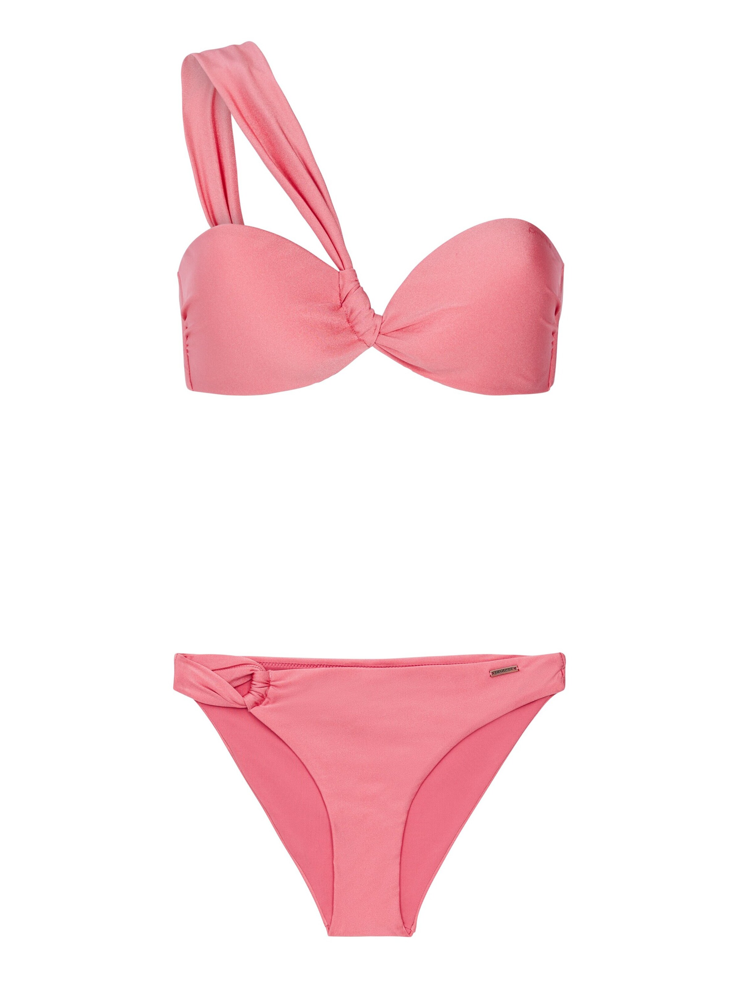 PROTEST Bandeau Bikini 'PRTBlum' in Pink: Vorderseite