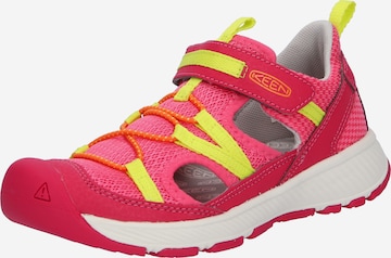 KEEN Outdoorsandale 'Motozoa' in Pink: predná strana