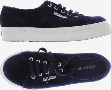 SUPERGA Halbschuh 37 in Blau: predná strana