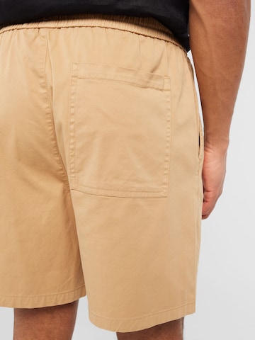 Regular Pantalon minimum en beige