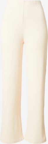 BILLABONG Широка кройка Панталон 'Keep It Straight' в бяло: отпред