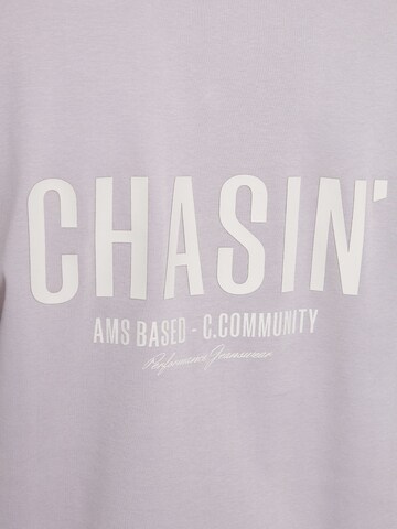 T-Shirt 'Mayor' CHASIN' en violet