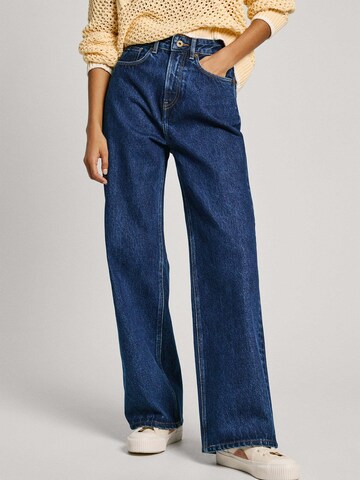 Wide leg Jeans ' LEXA ' di Pepe Jeans in blu: frontale