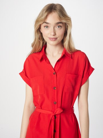 Abito camicia 'Hannover' di ONLY in rosso