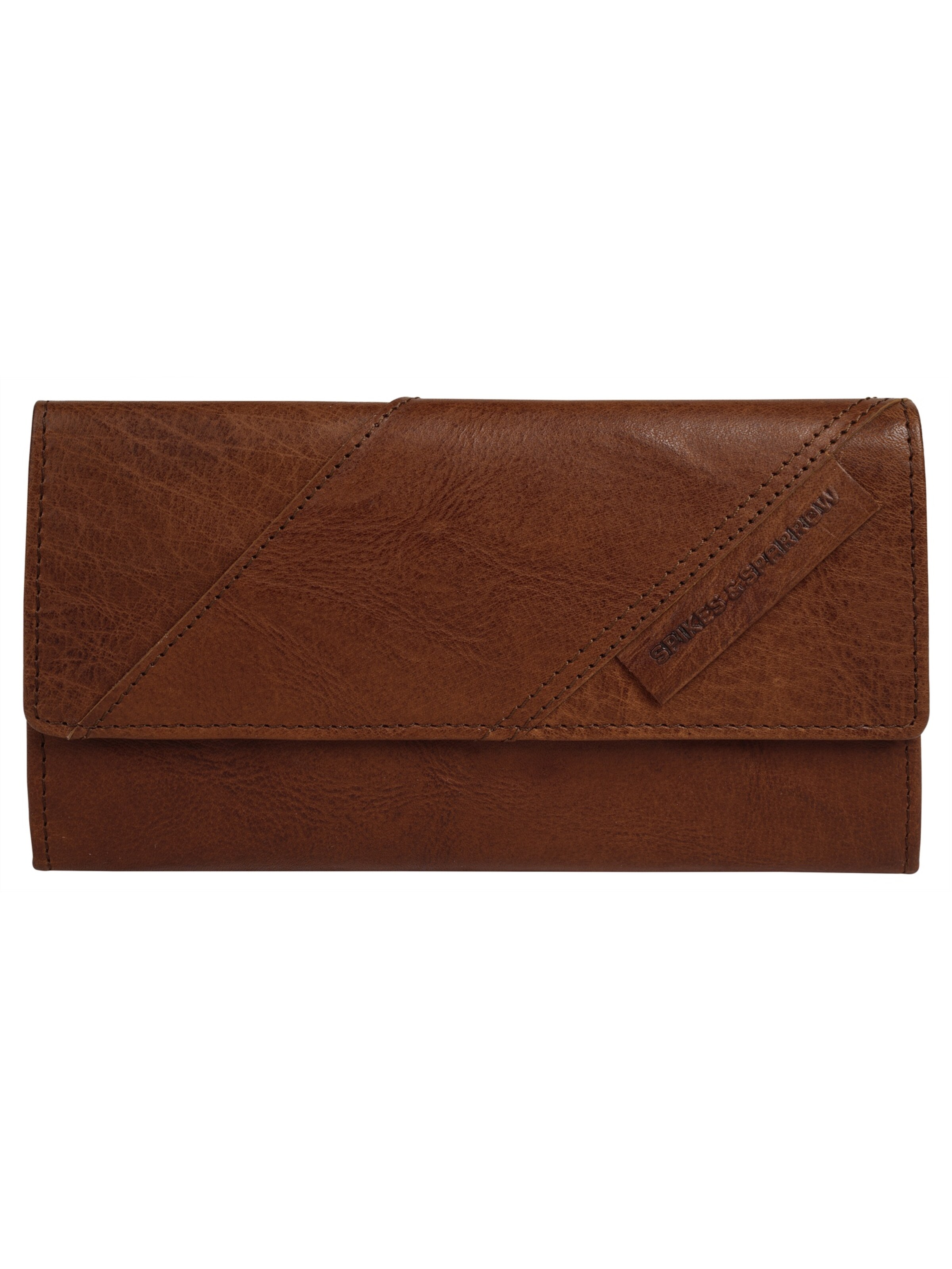 Spikes & Sparrow Portemonnaie‌‌‌‌ in Braun: Vorderseite