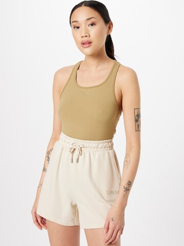 Casall Sports Top in Beige: front