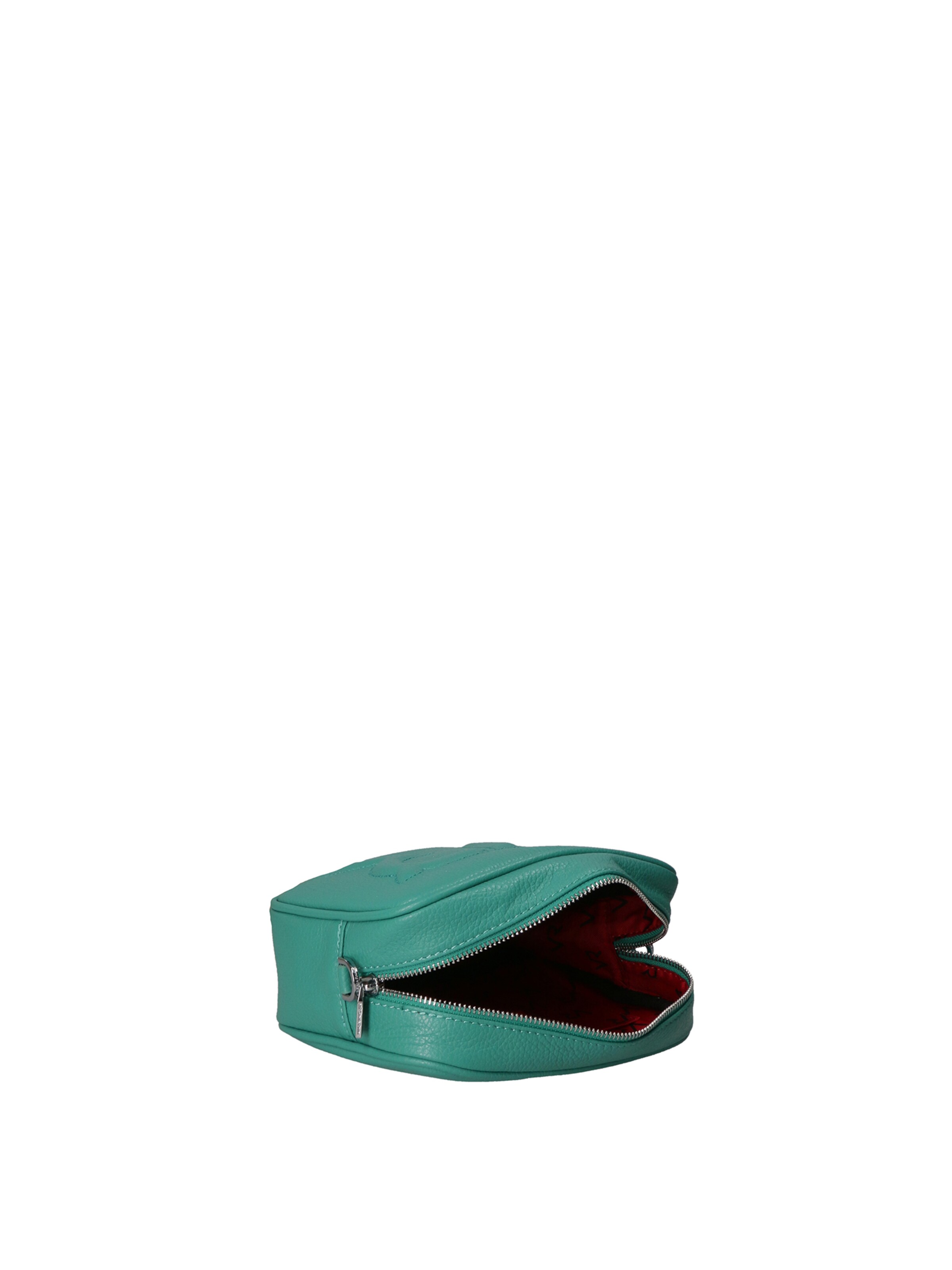 Borsa a tracolla 'Borsa a Tracolla Donna Pelle Virginia Rhinè Zip' di Virginia Rhinè in blu