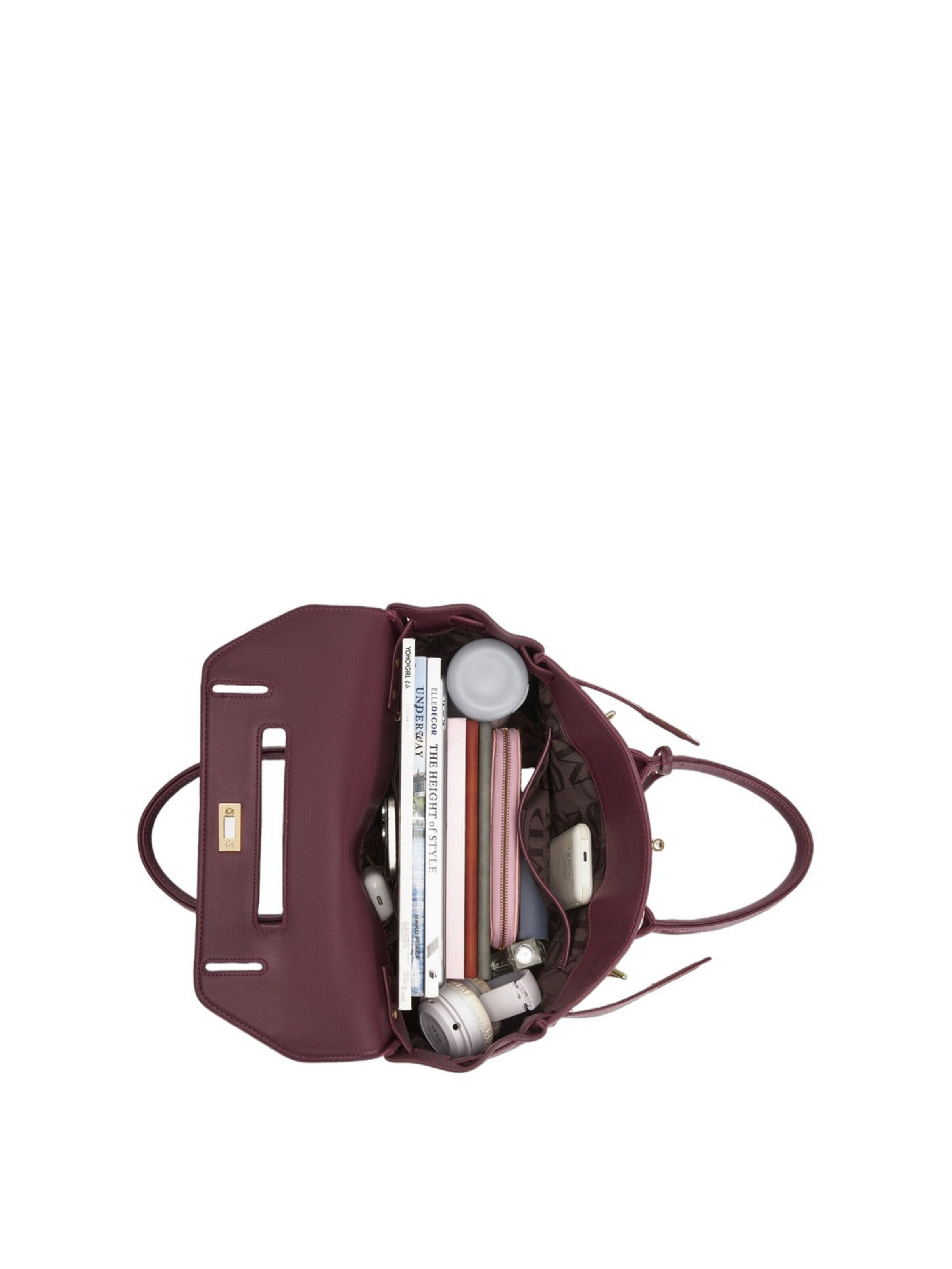 MAC DOUGLAS Handtas in Rood