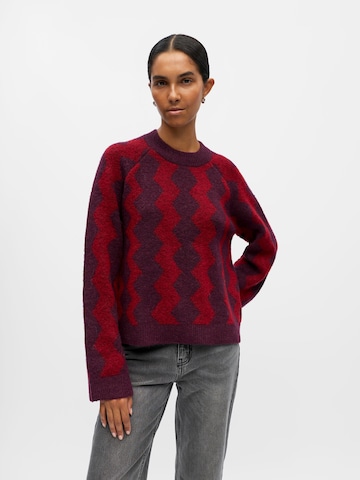 Pull-over 'OBJDiana' OBJECT en rouge : devant