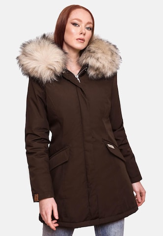 Manteau d’hiver 'Cristal' NAVAHOO en marron