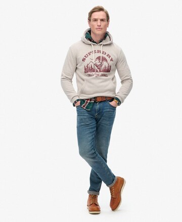 Superdry Sweatshirt in Beige