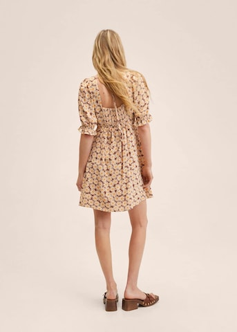 MANGO Summer Dress 'Solange' in Brown