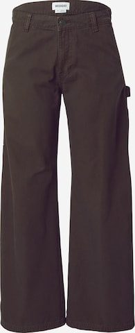 WEEKDAY Loosefit Hose 'Jamie' in Braun: predná strana