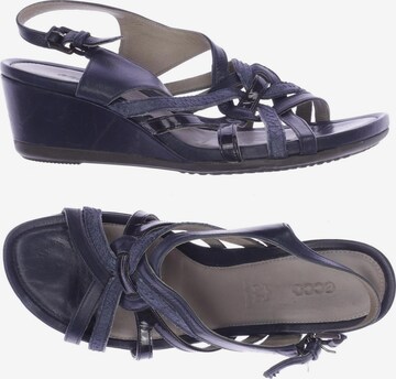 ECCO Sandals & High-Heeled Sandals in 38 in Blue: front