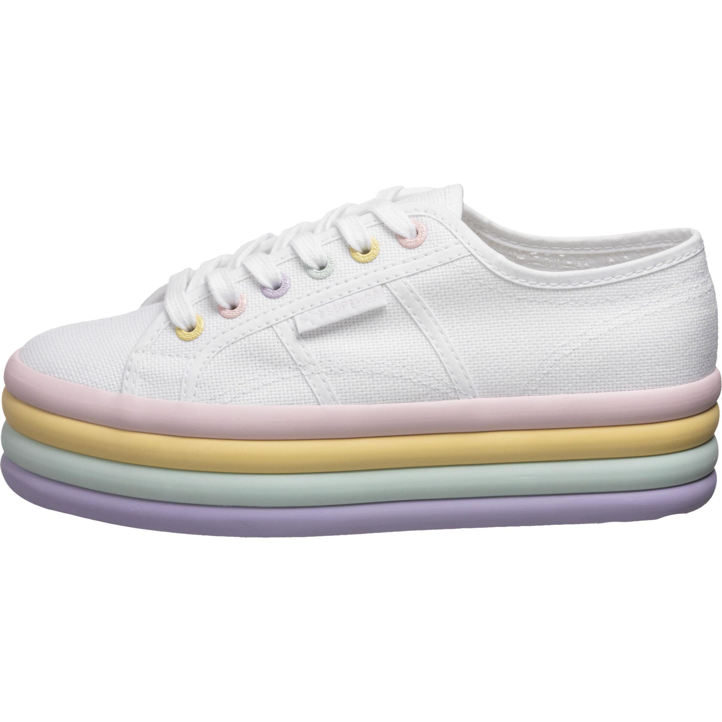 SUPERGA Sneaker in Weiß