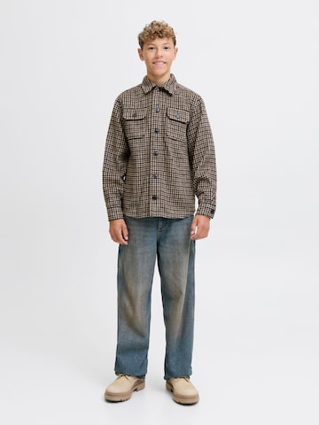 Jack & Jones Junior Comfort Fit Hemd in Braun