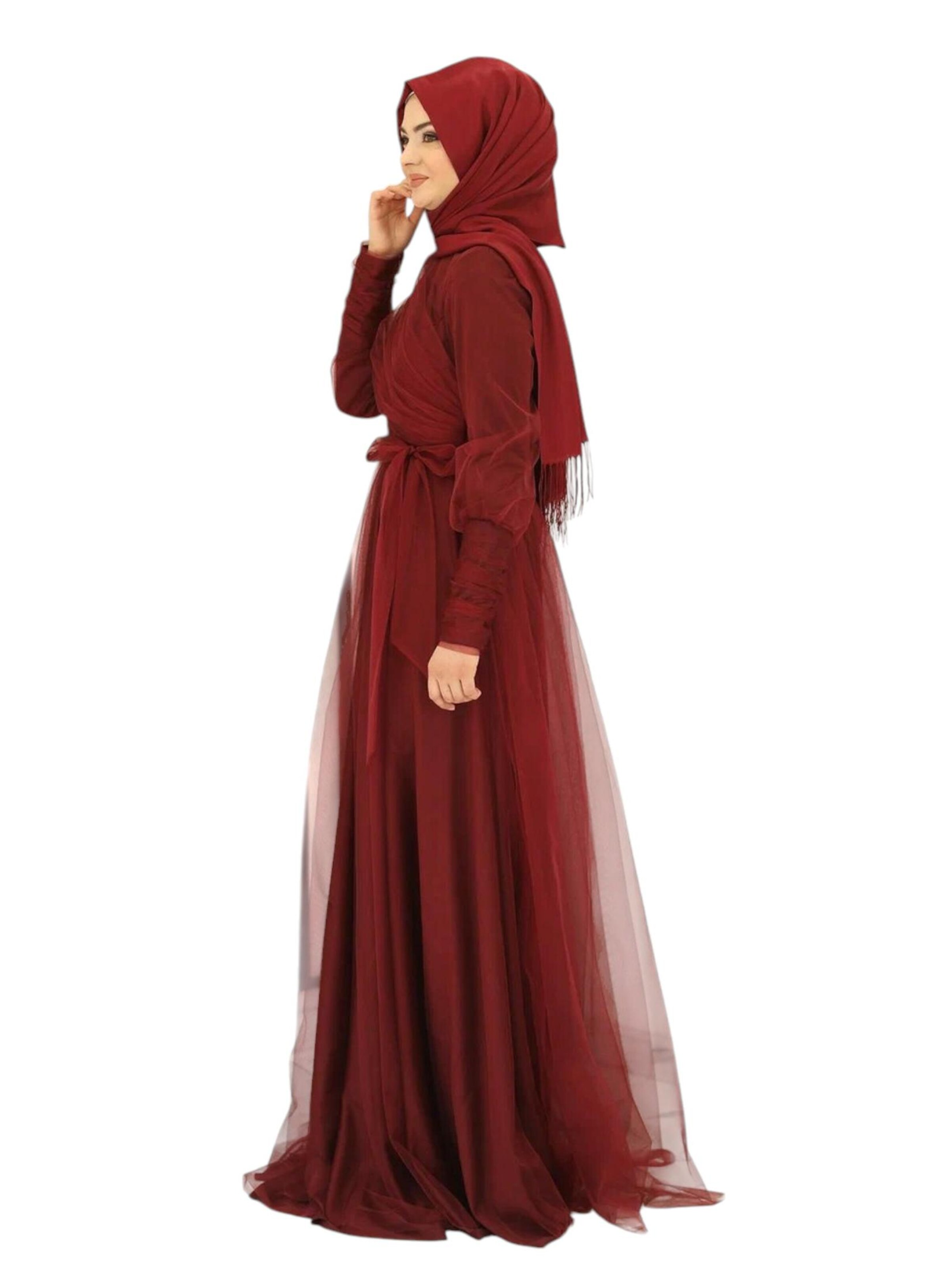 Robe de soirée 'INCI' fashionshowcase en rouge