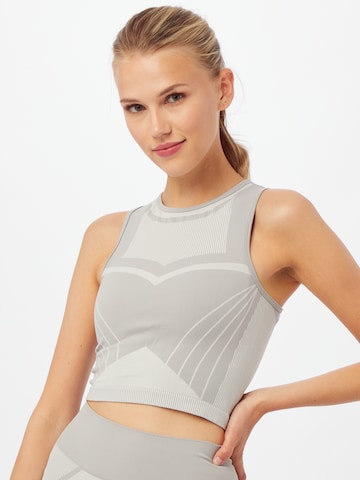 River Island Top in Grey: front