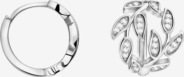 Sofia Milani Ohrringe 'Leaf' in Silber: Vorderseite