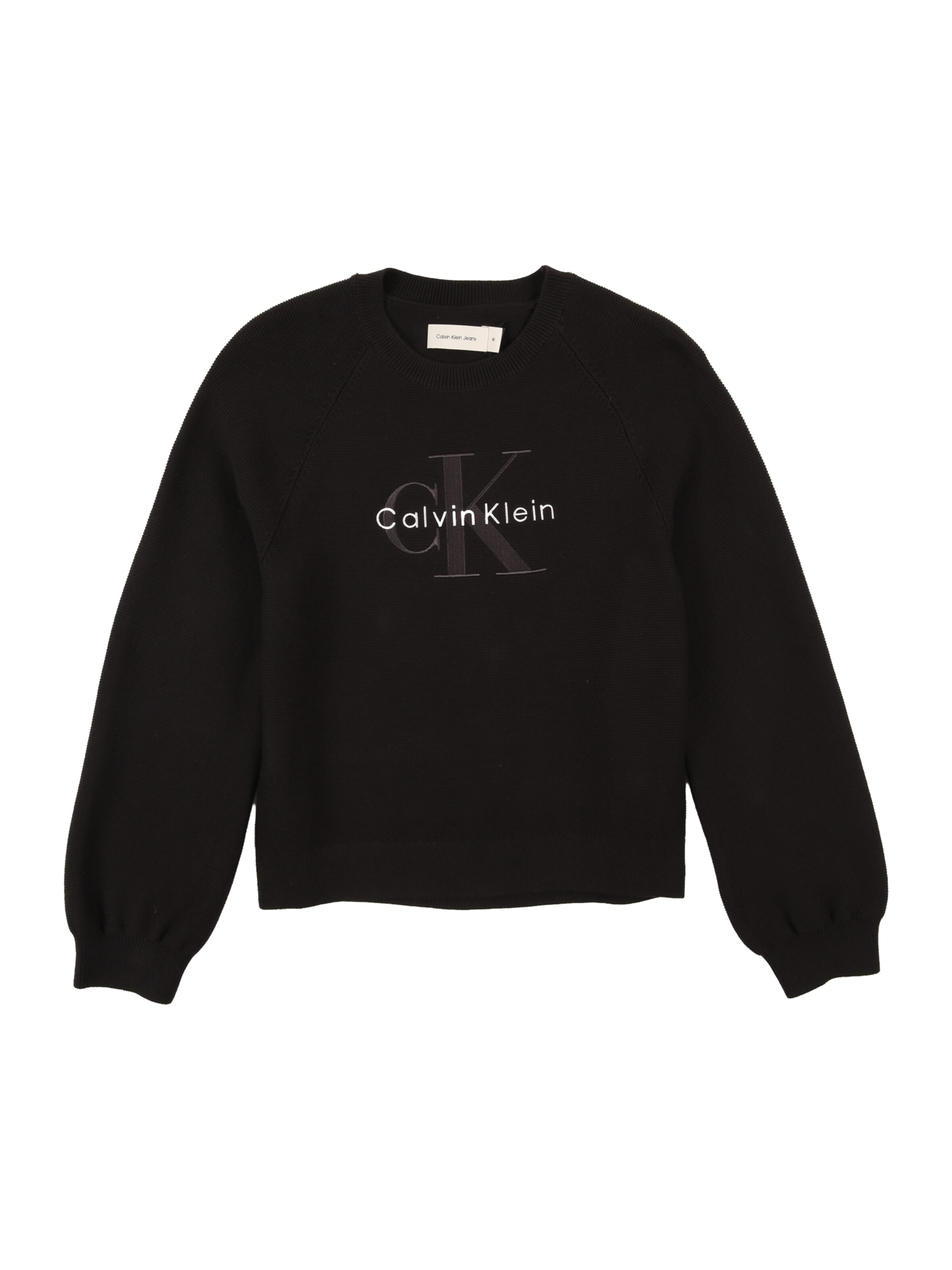 Calvin Klein Jeans Regular Neulepaita värissä musta: etupuoli