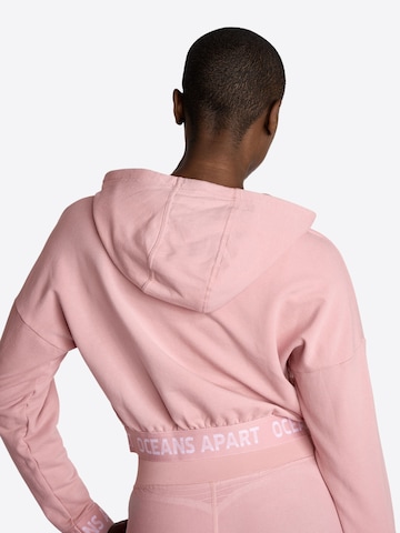 Sweat-shirt 'Beauty' OCEANSAPART en rose