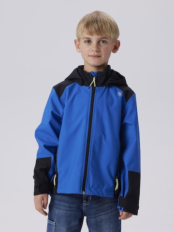 NAME IT Functionele jas 'Alfalight08' in Blauw: voorkant