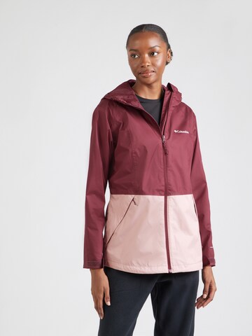 COLUMBIA Outdoorjas 'Inner Limits III' in Rood: voorkant
