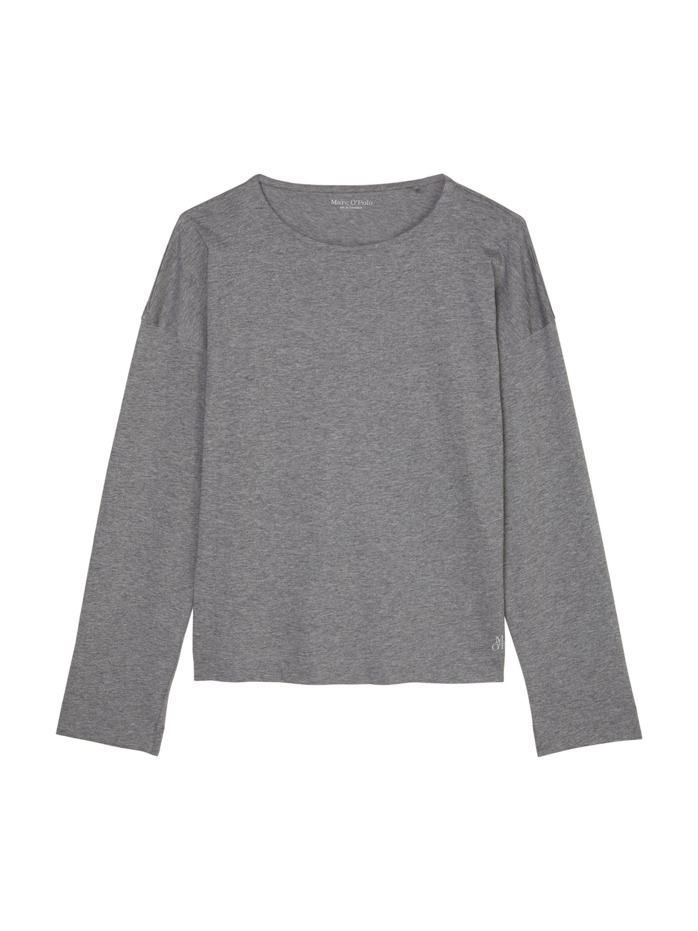 Chemise de nuit ' Mix & Match Cotton ' Marc O'Polo en gris : devant