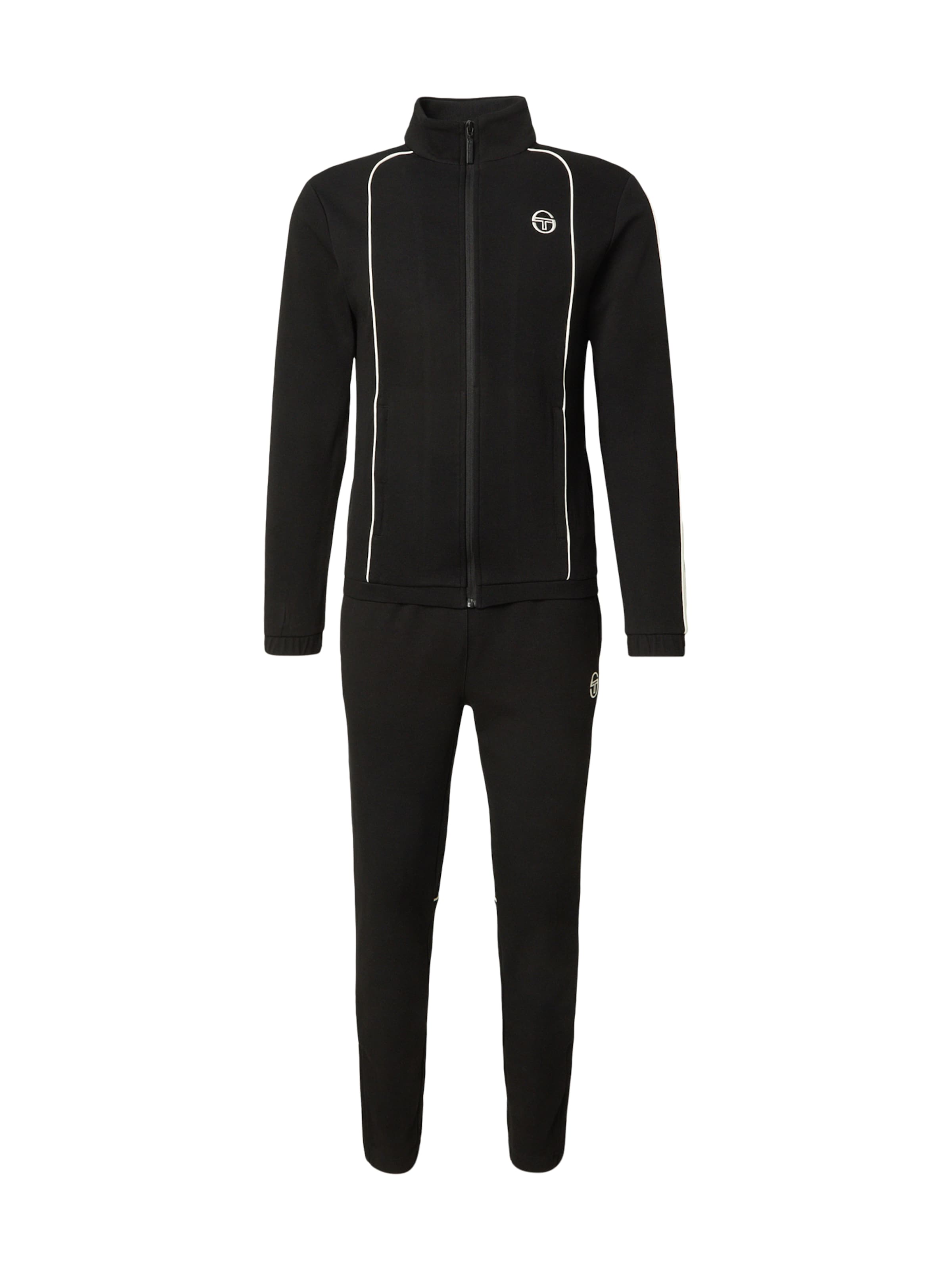 Trening 'Egeo' de la Sergio Tacchini pe negru: față