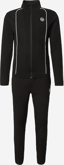 Sergio Tacchini Jogging komplet 'Egeo' u crna / bijela, Pregled proizvoda