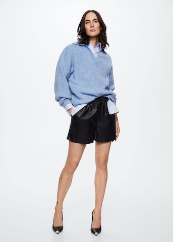 MANGO Sweater 'Carlos' in Blue