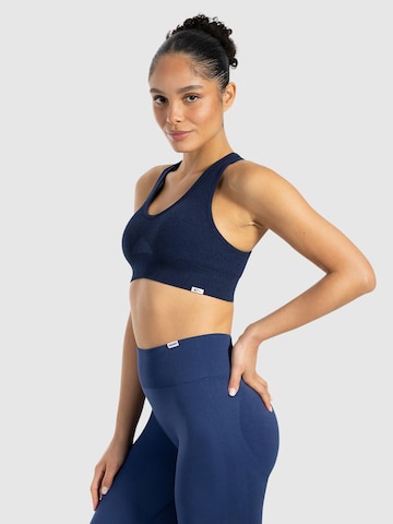 Smilodox Bralette Sports Top in Blue