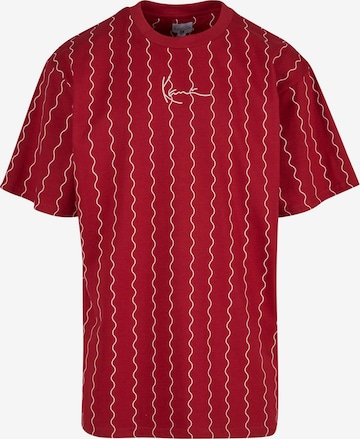 Karl Kani Shirt in Rood: voorkant