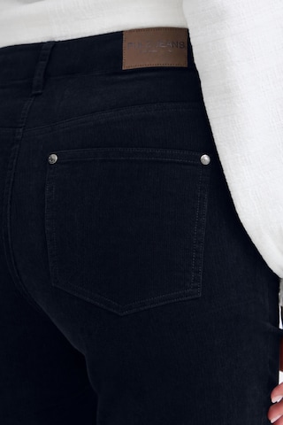 évasé Pantalon Pulz en bleu