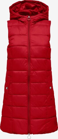 Gilet 'ZULU' JDY en rouge : devant