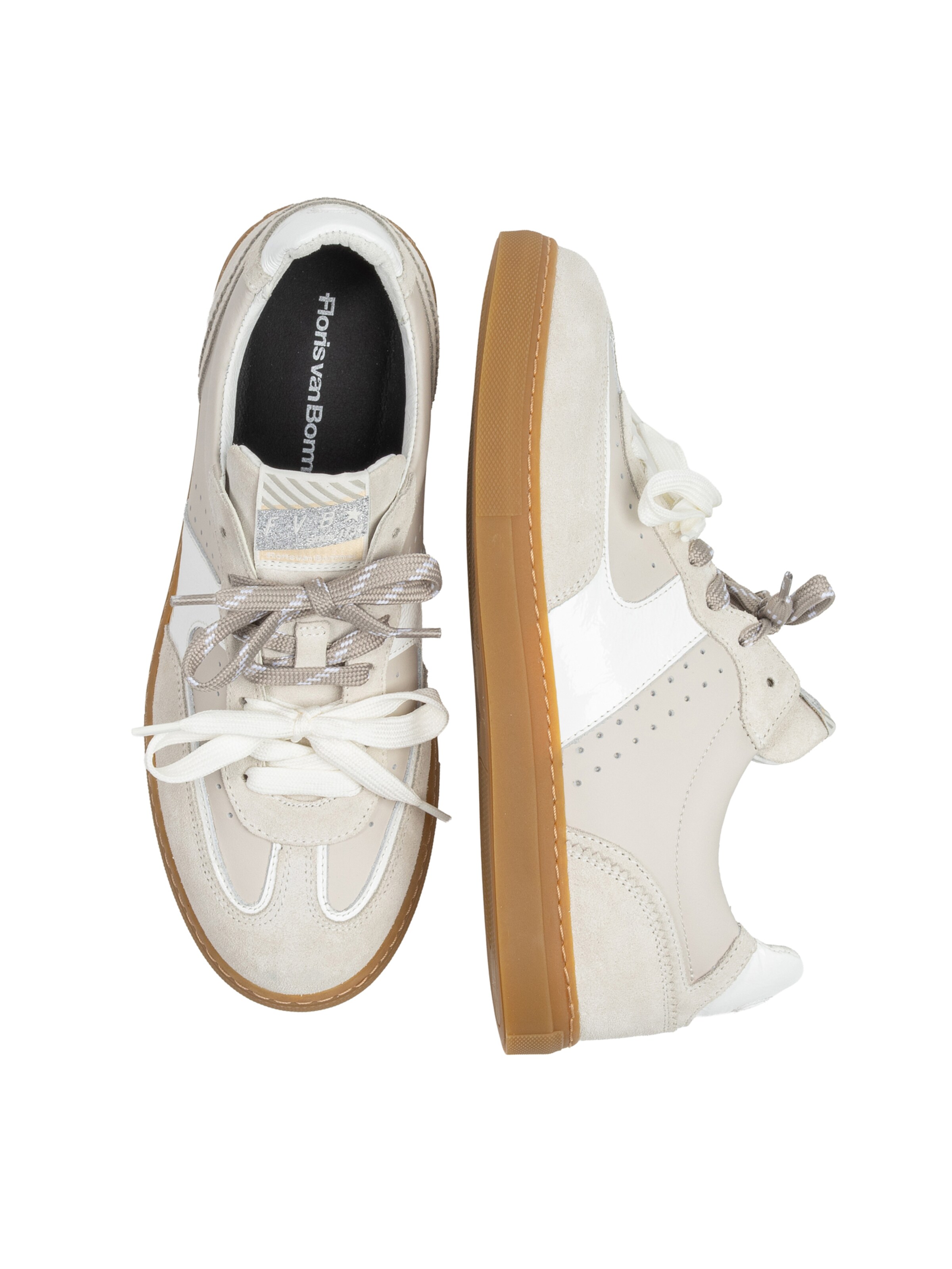 Floris van Bommel Platform trainers 'Minni 04' in White