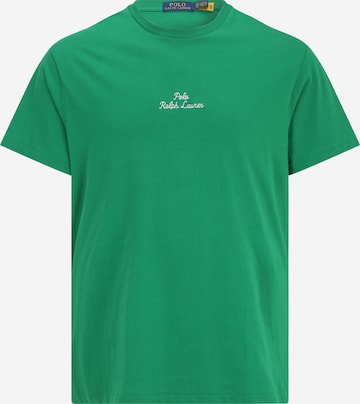 Polo Ralph Lauren Big & Tall Тениска в зелено: отпред