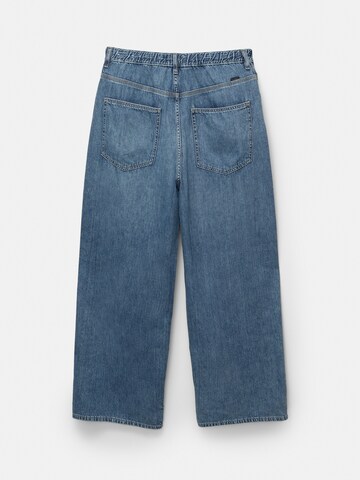 Baggy Jean Pull&Bear en bleu